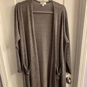 EUC Lularoe Sarah Charcoal Grey XL